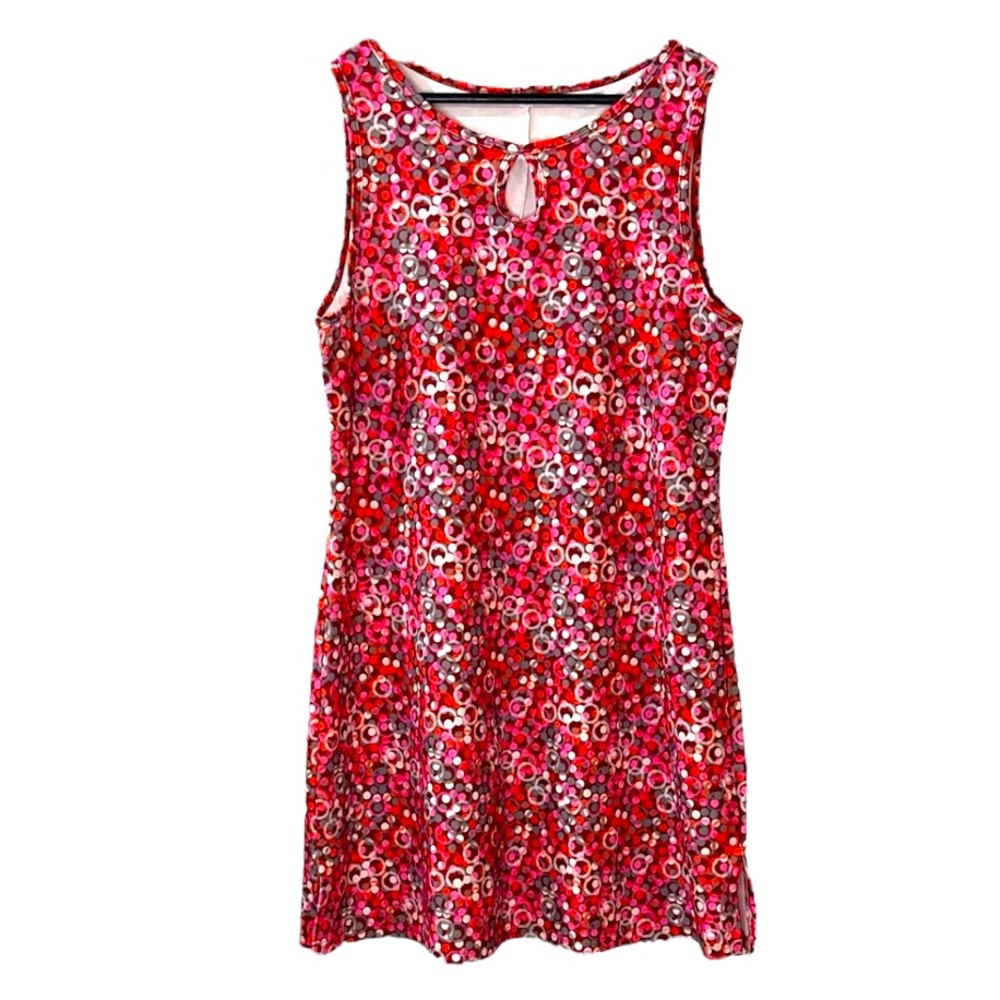 Nuu-Muu Circles Dress Large Original Exercise A-Line Athletic Travel Running